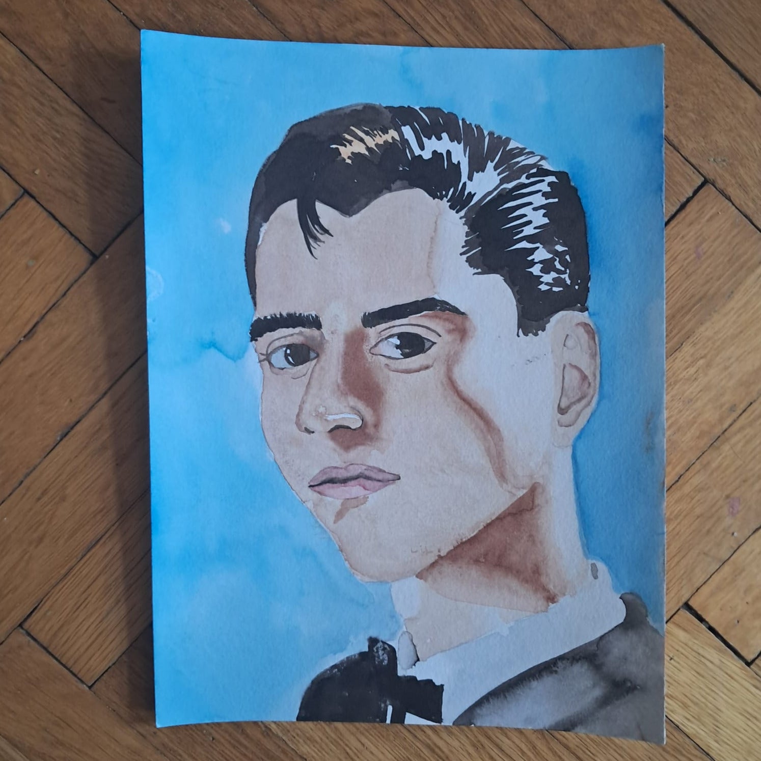 Portrait of Alex Turner