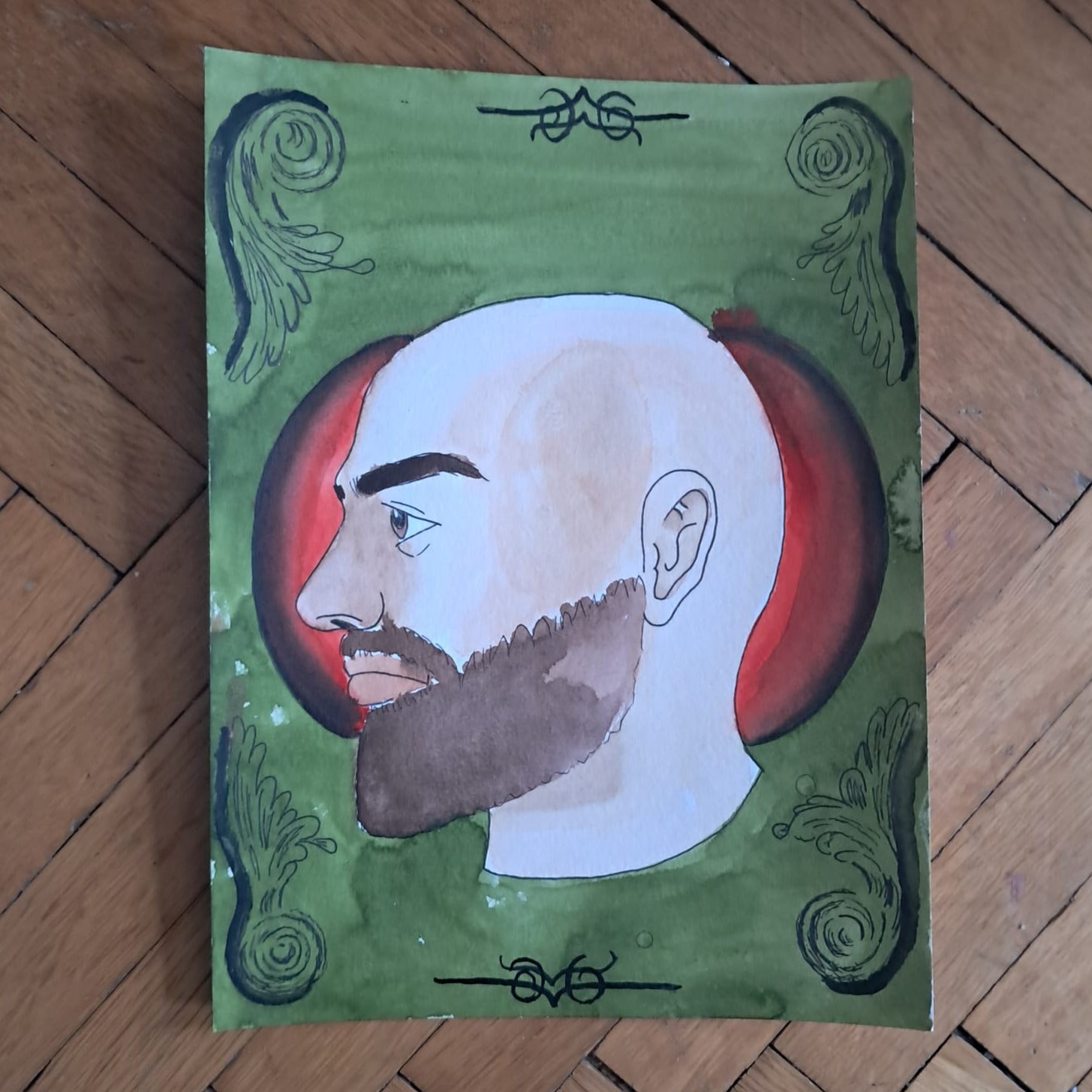 Bald and Bearded