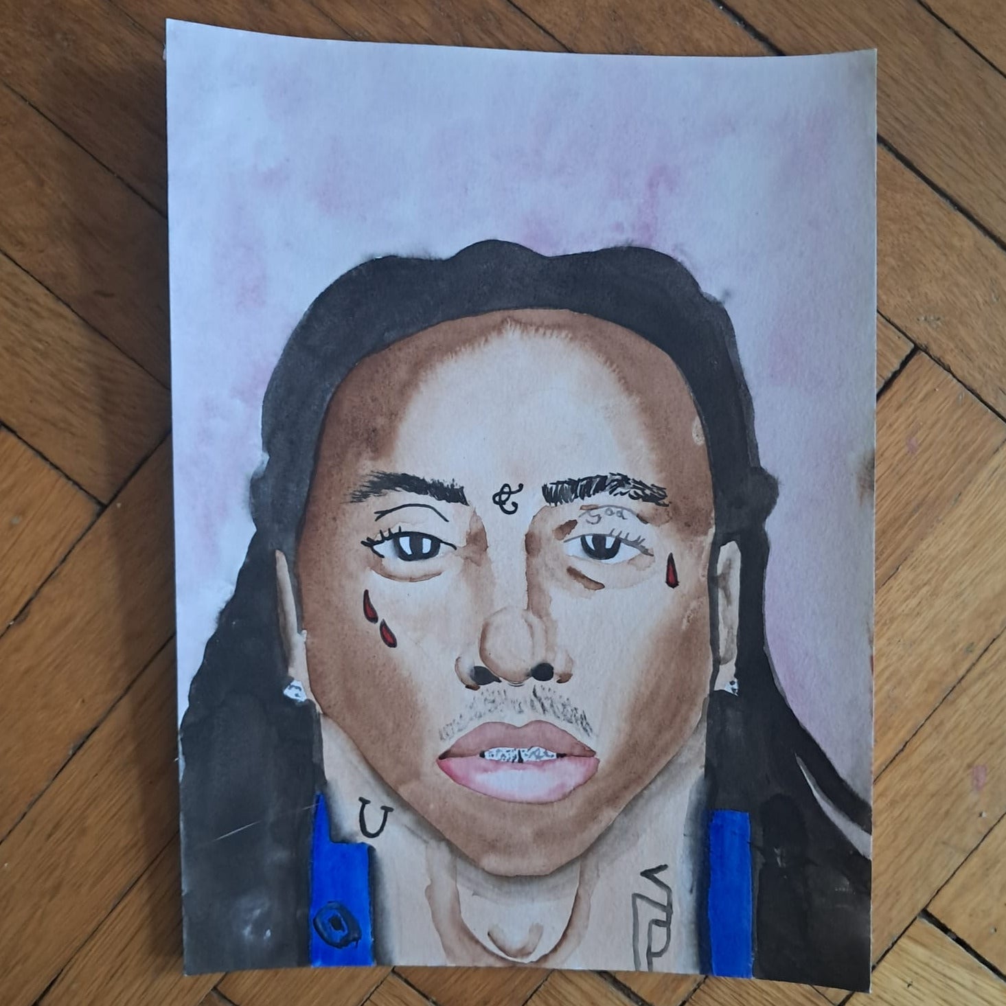 Portrait of Lil Wayne