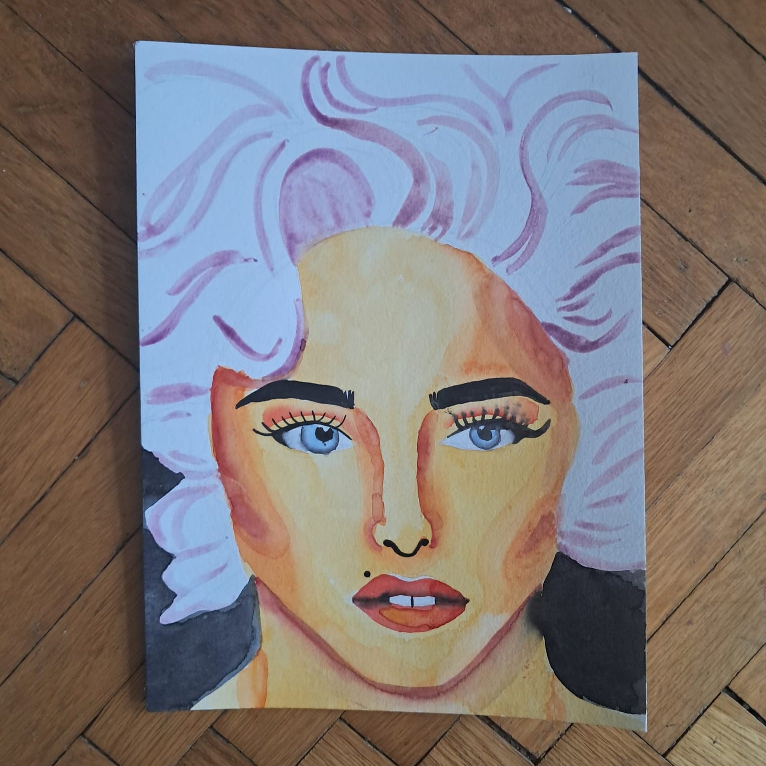 Portrait of Madonna