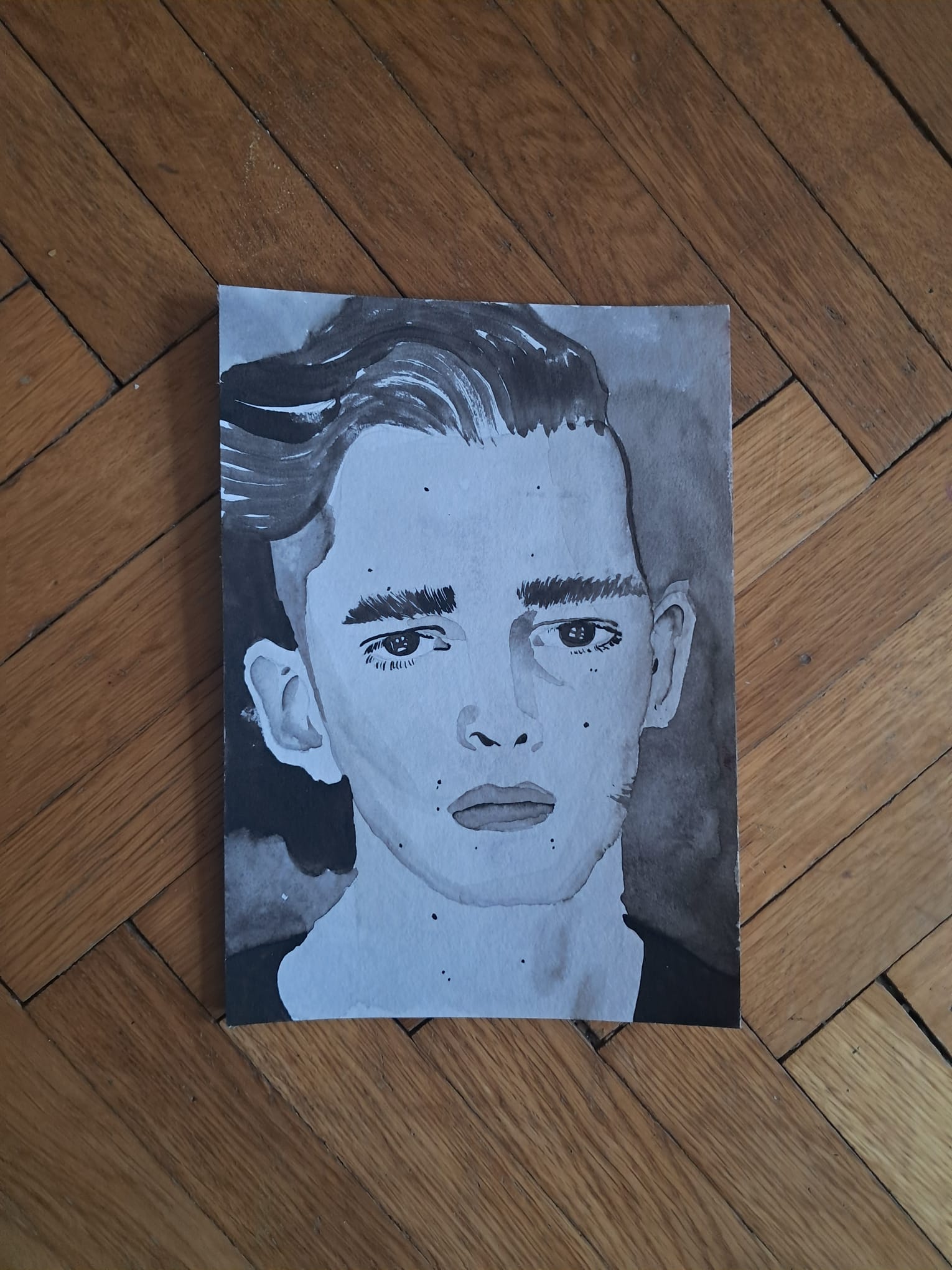 Portrait of Matty Healy